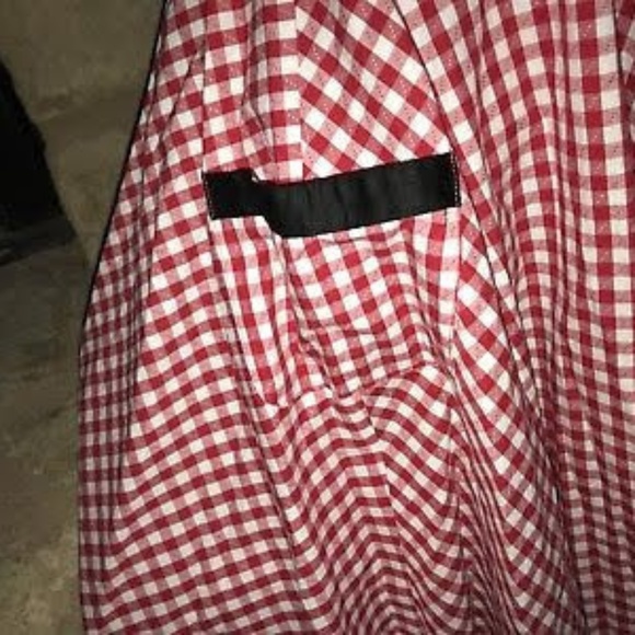Red Gingham Chantal dress - Picture 6 of 8